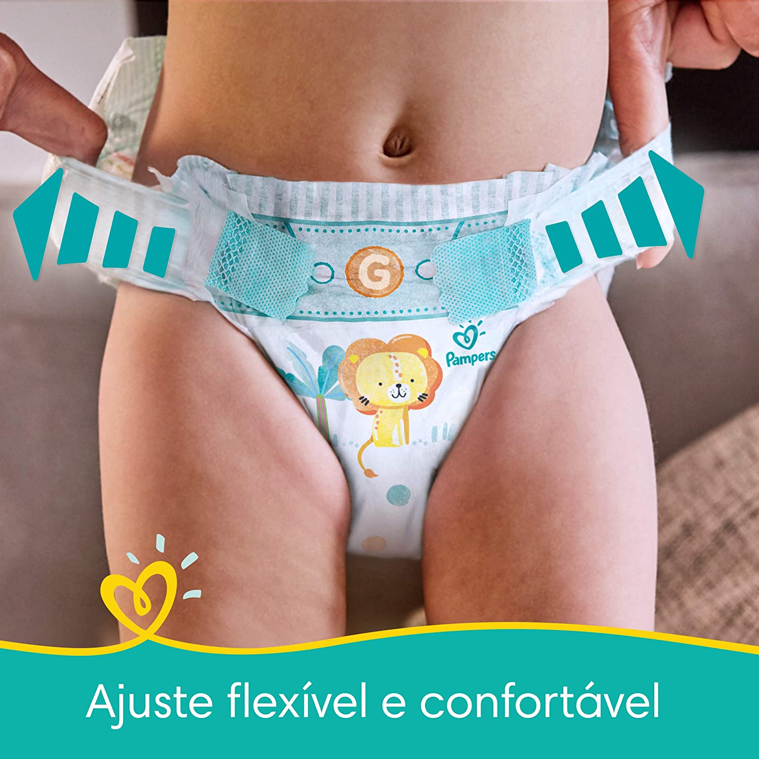 Fralda Pampers Confort Sec Mega Tam. G 38 Unidade » O Mundo das